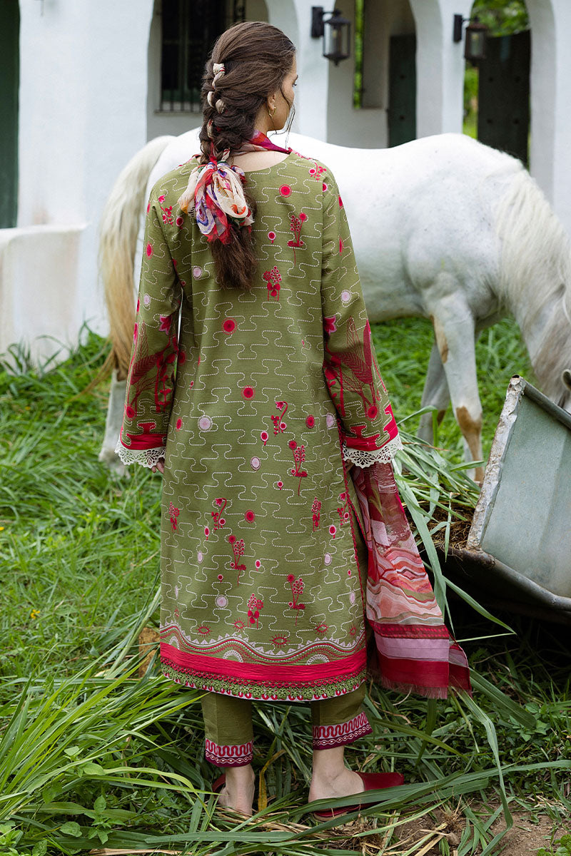 Mushq  Hemline Mirasol Printed Cambric 2025 | 18A Cielo Sol