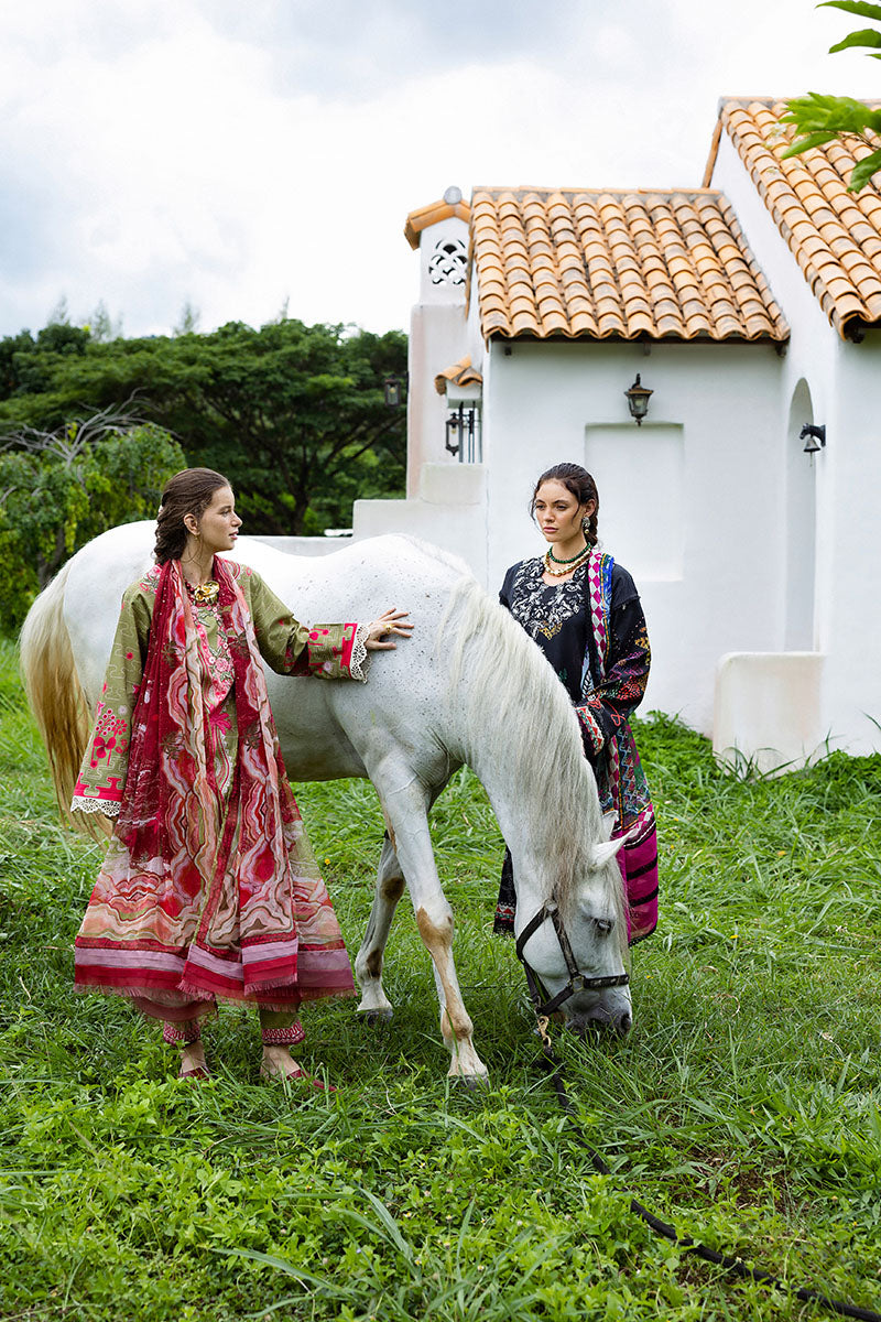 Mushq  Hemline Mirasol Printed Cambric 2025 | 18A Cielo Sol