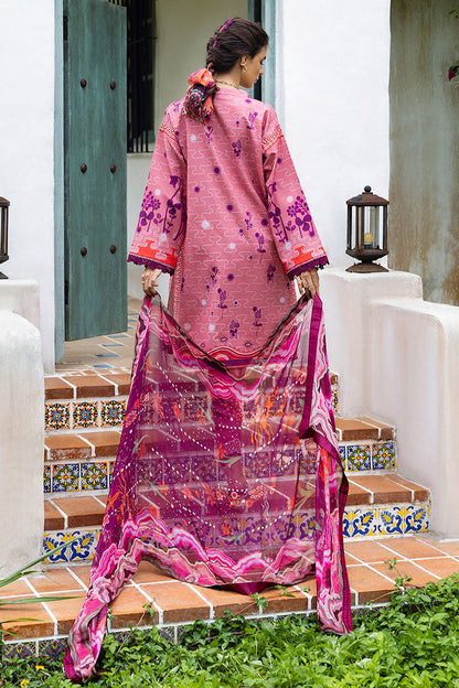 Mushq  Hemline Mirasol Printed Cambric 2025 | 18B Coral Mar