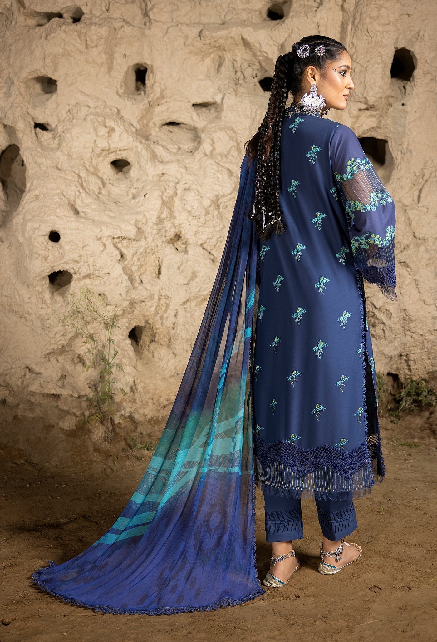 Adan Libaas Lawn By Hafsa Zia ADL101 -5531 - Mirha Fashion