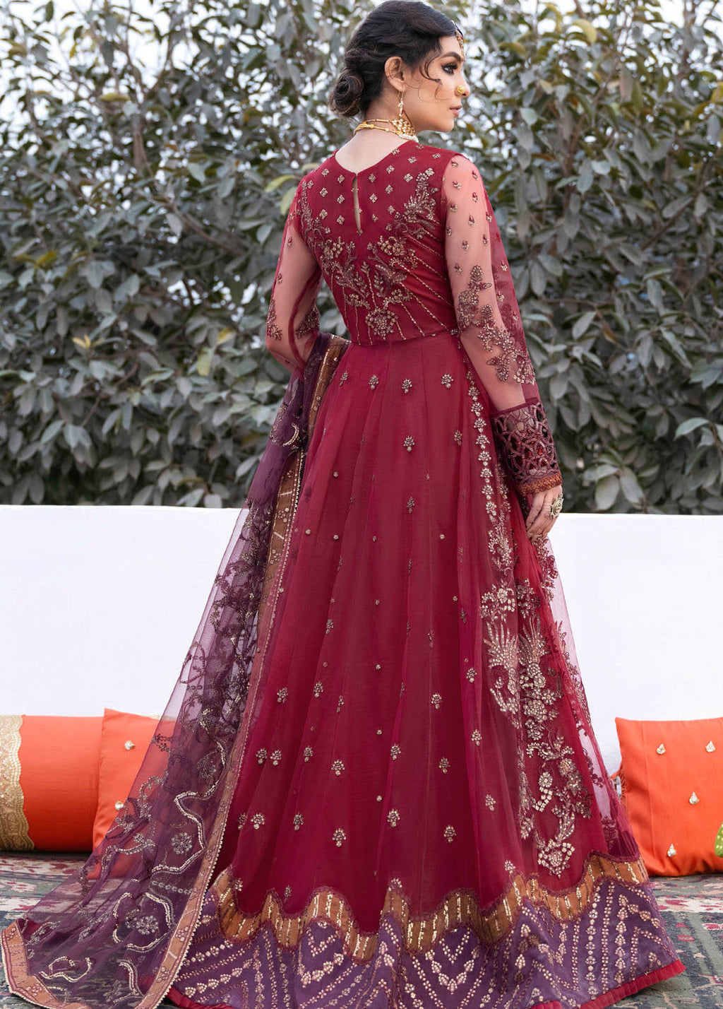 Iznik Chinon Unstitched Chiffon Volume 2 | Cara - Mirha Fashion