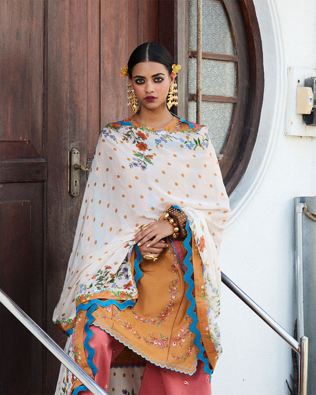 Jugnu SS Luxury Unstitched Lawn 2025 |Nal - Mirha Fashion