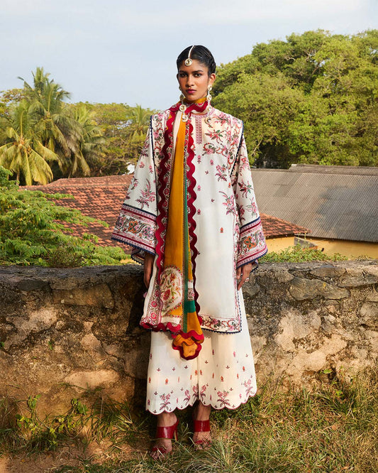 Jugnu SS Luxury Unstitched Lawn 2025 |Tibet