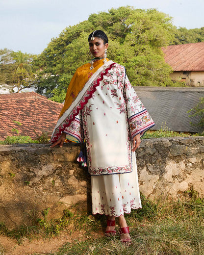 Jugnu SS Luxury Unstitched Lawn 2025 |Tibet