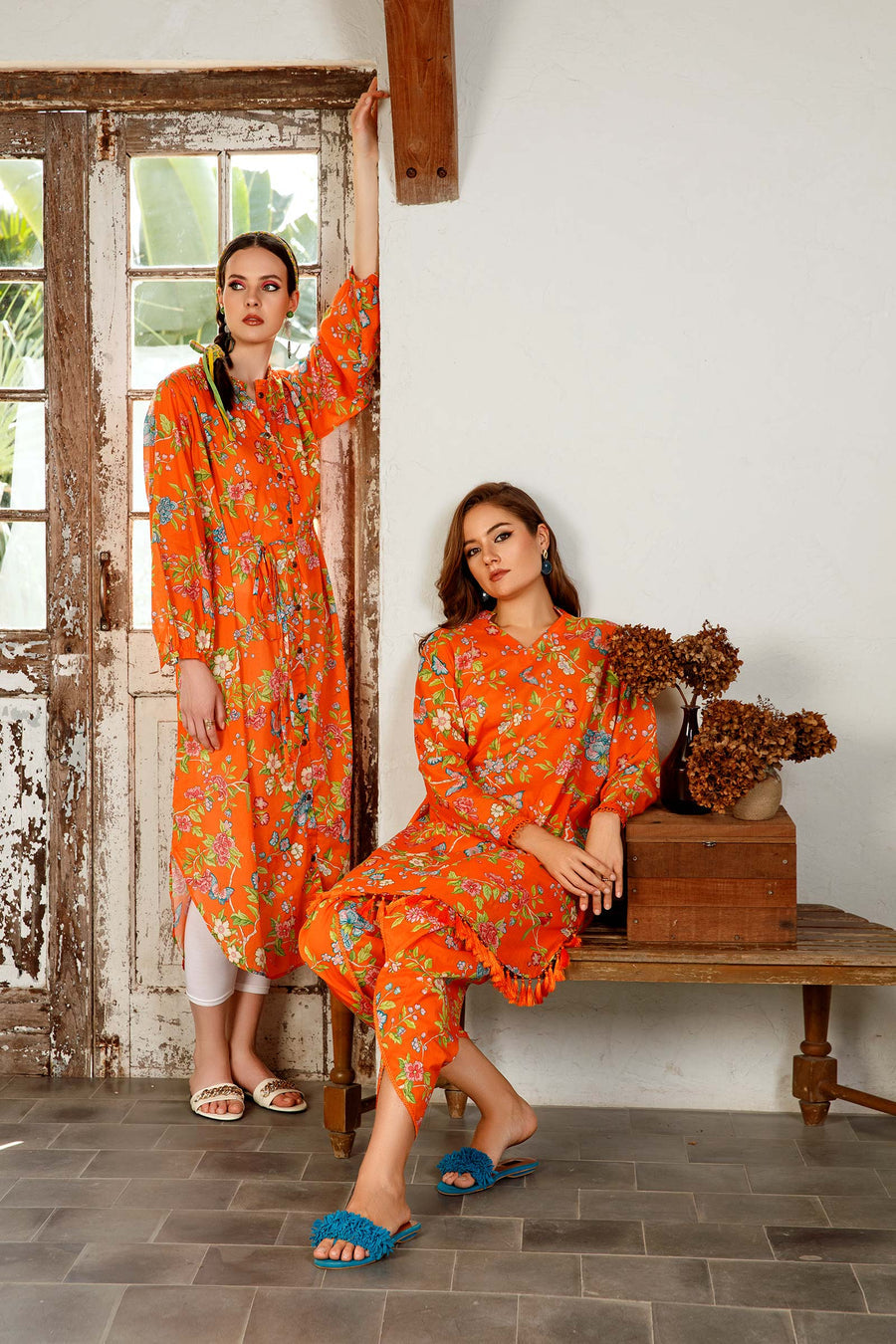 M|Basics By Maria.B. Unstitched 1-Piece Lawn Shirt 2023 | 1A - Mirha Fashion