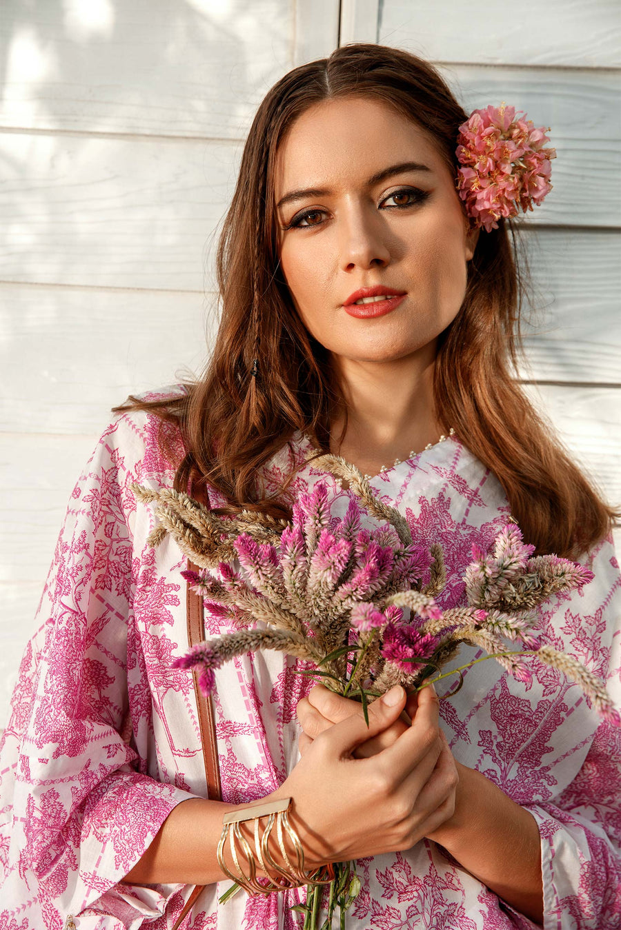 M|Basics By Maria.B. Unstitched 1-Piece Lawn Shirt 2023 | 2B