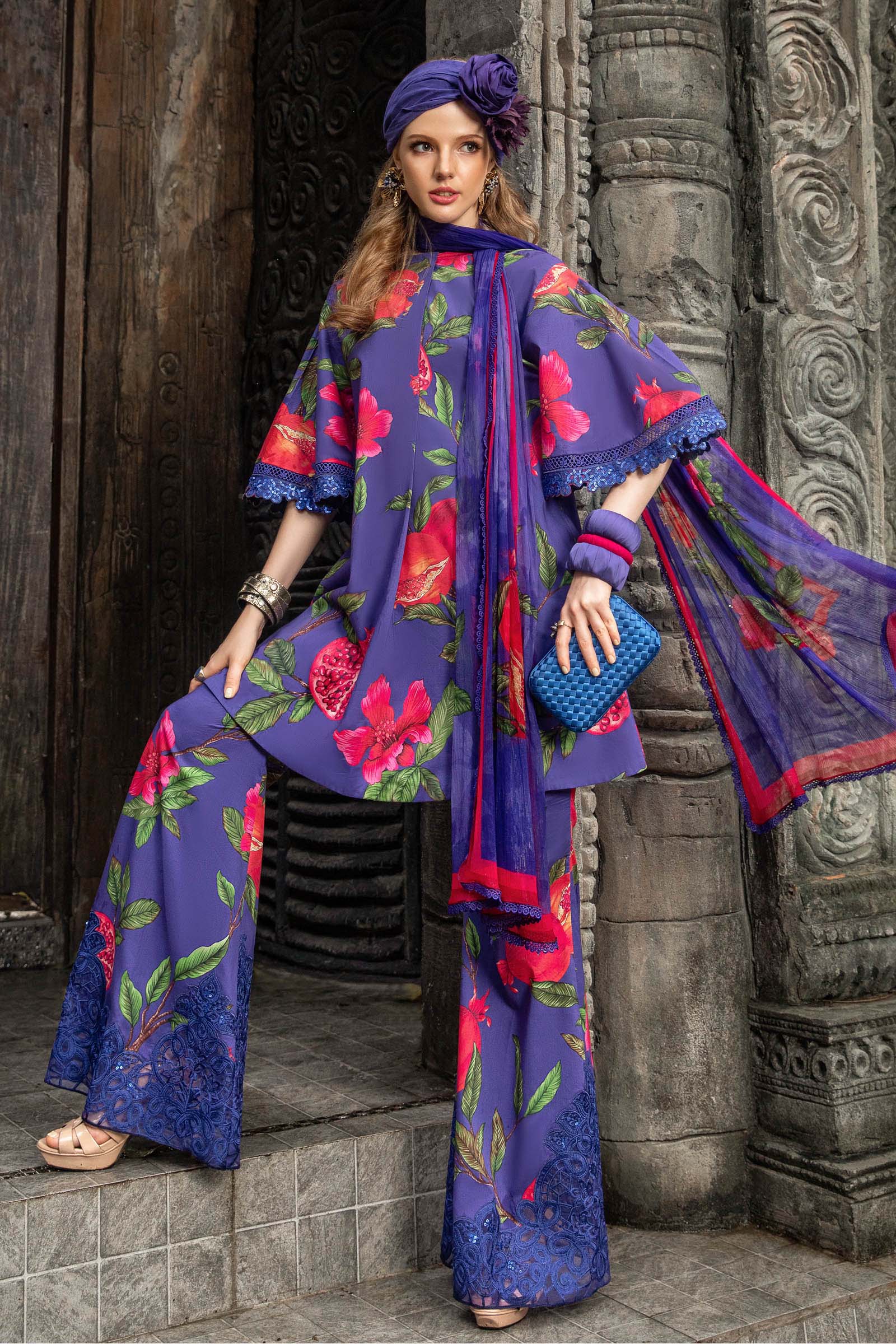 Maria.B M-prints Lawn Collection Volume - 18   2023| 3B