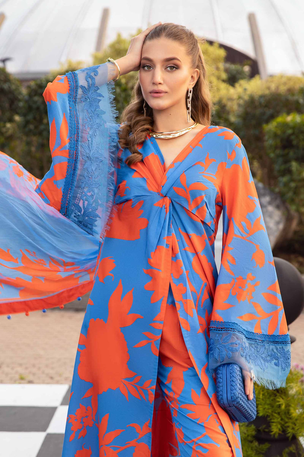 Maria.B M-prints Lawn Collection 2024 Volume - 21 | 11B