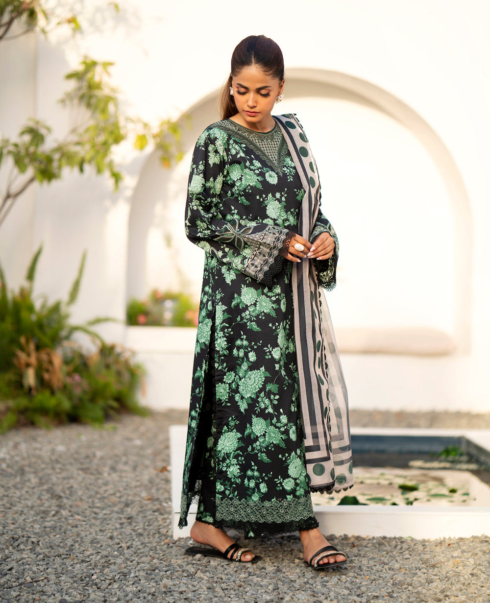 Xenia Unstitched Embroidered 3Pcs Lawn Summer Collection | FILA