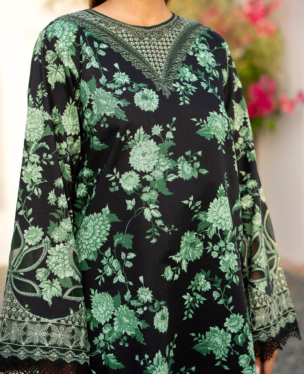 Xenia Unstitched Embroidered 3Pcs Lawn Summer Collection | FILA