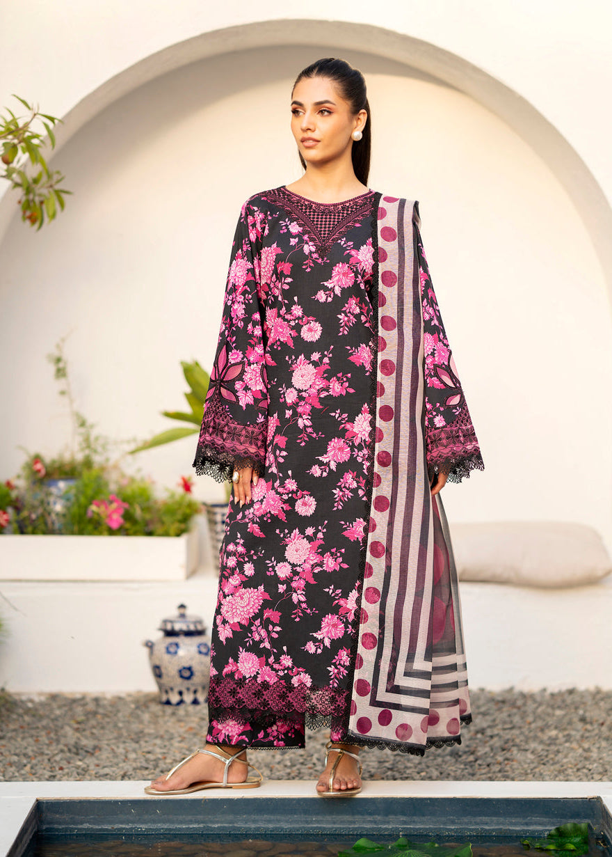 Xenia Unstitched Embroidered 3Pcs Lawn Summer Collection | VAHI - Mirha Fashion