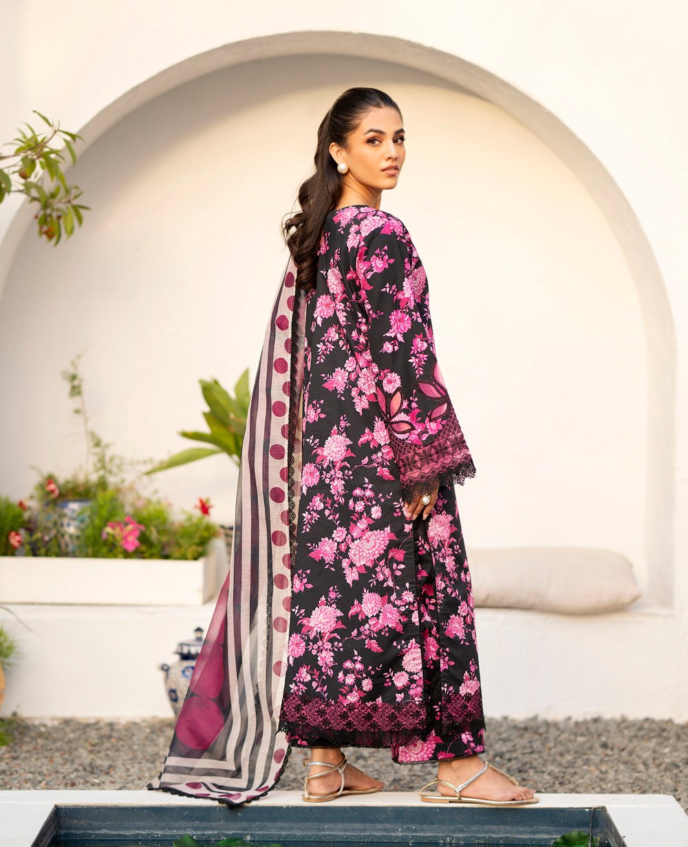 Xenia Unstitched Embroidered 3Pcs Lawn Summer Collection | VAHI - Mirha Fashion