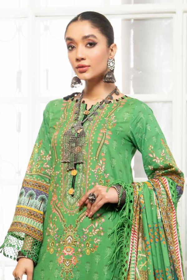 Mausummery 3-piece Unstitched Collection 2022 Volume 01 | Bamboo