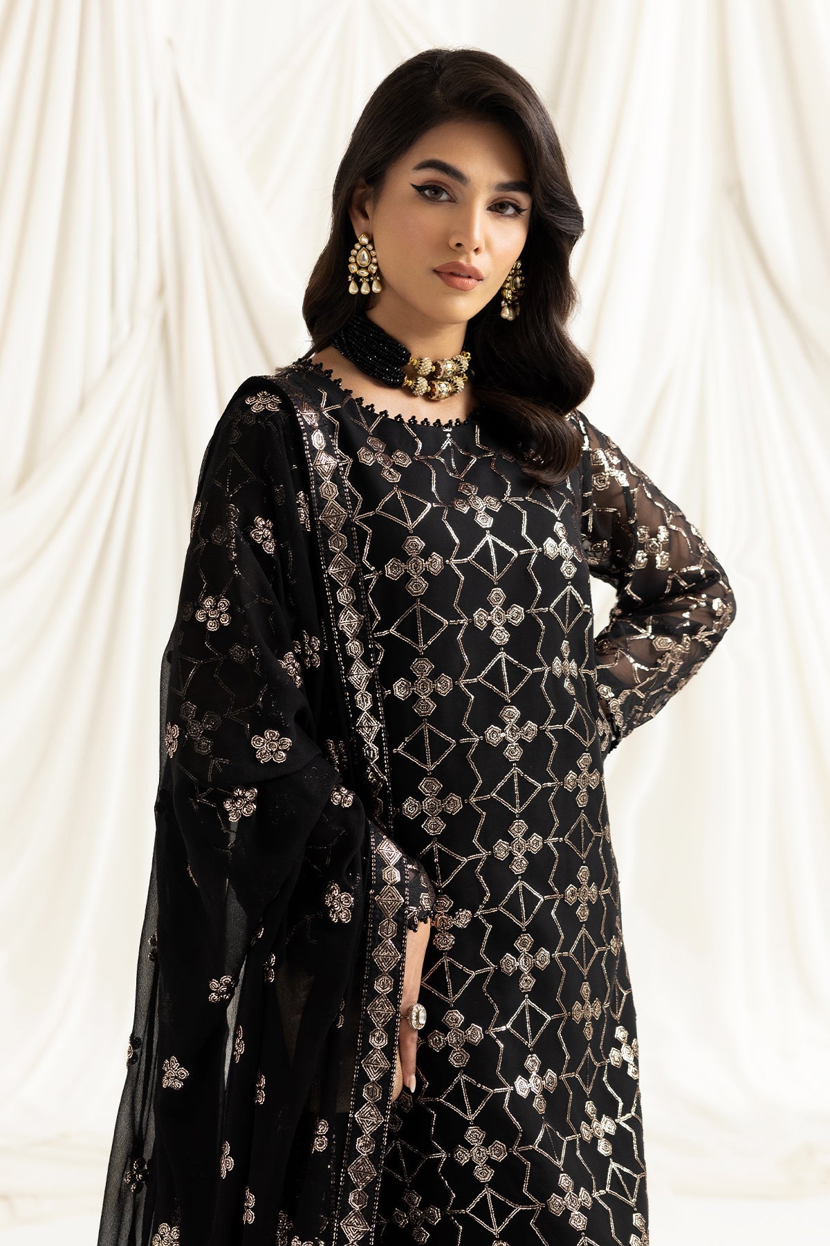 Dua Festive Collection Embroidered By Alizeh 2023 | Nazik - Mirha Fashion