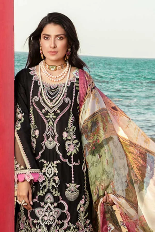 Noor By Saadia Asad Luxury Lawn Collection 2021 |  D8B
