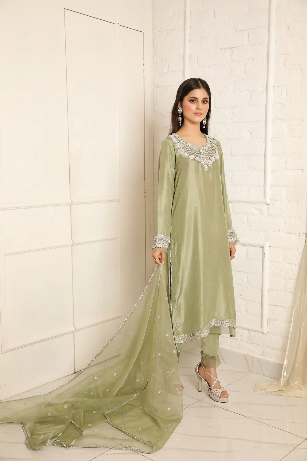 Sara Ahmad Serene Handwork Collection 2026 | Pristine Mint