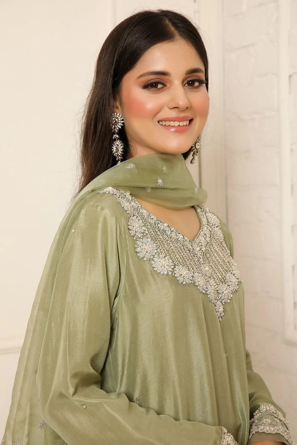 Sara Ahmad Serene Handwork Collection 2026 | Pristine Mint