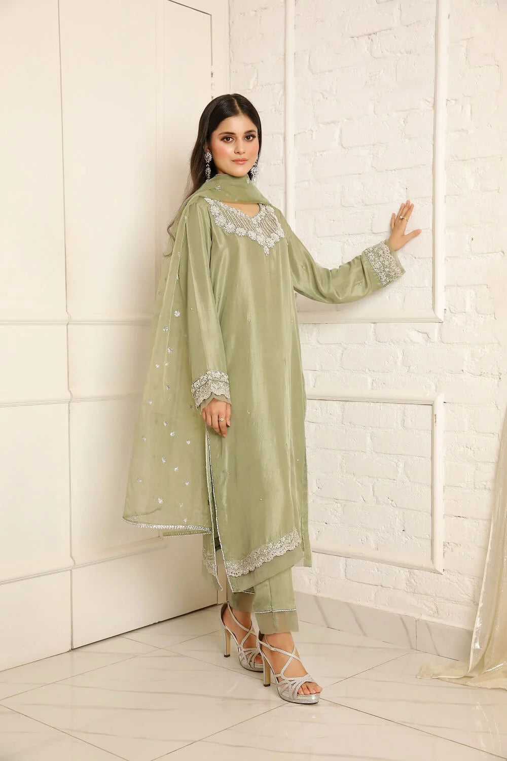 Sara Ahmad Serene Handwork Collection 2026 | Pristine Mint