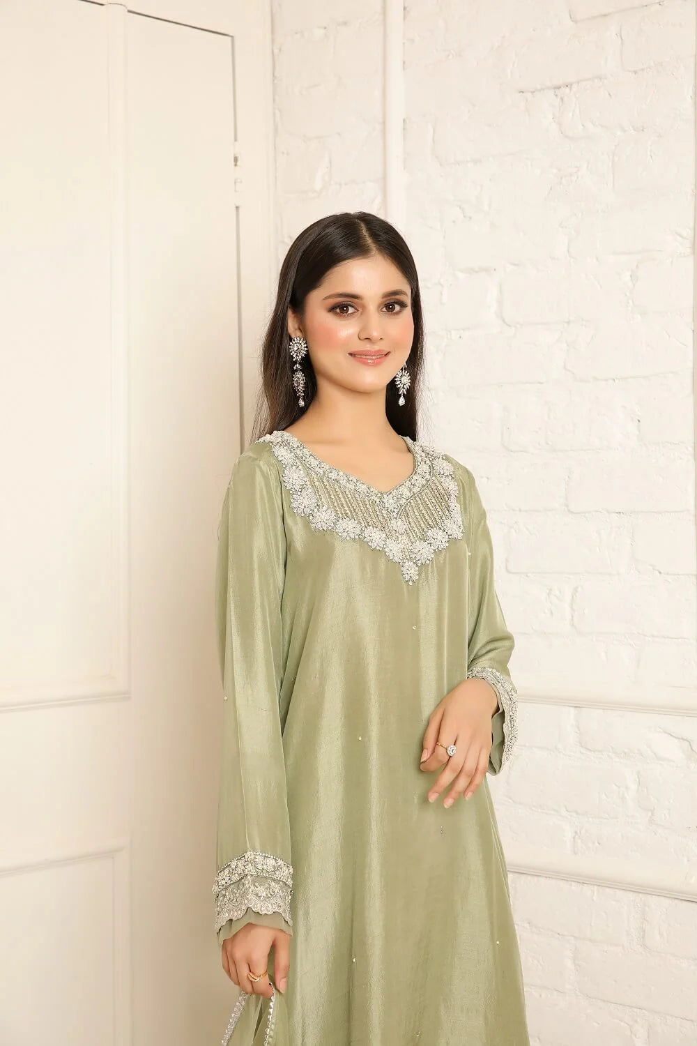 Sara Ahmad Serene Handwork Collection 2026 | Pristine Mint