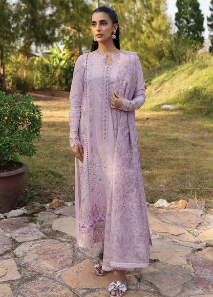 Qalamkar - Qline Unstitched Lawn Collection 2025 |QM-05 Cecilia