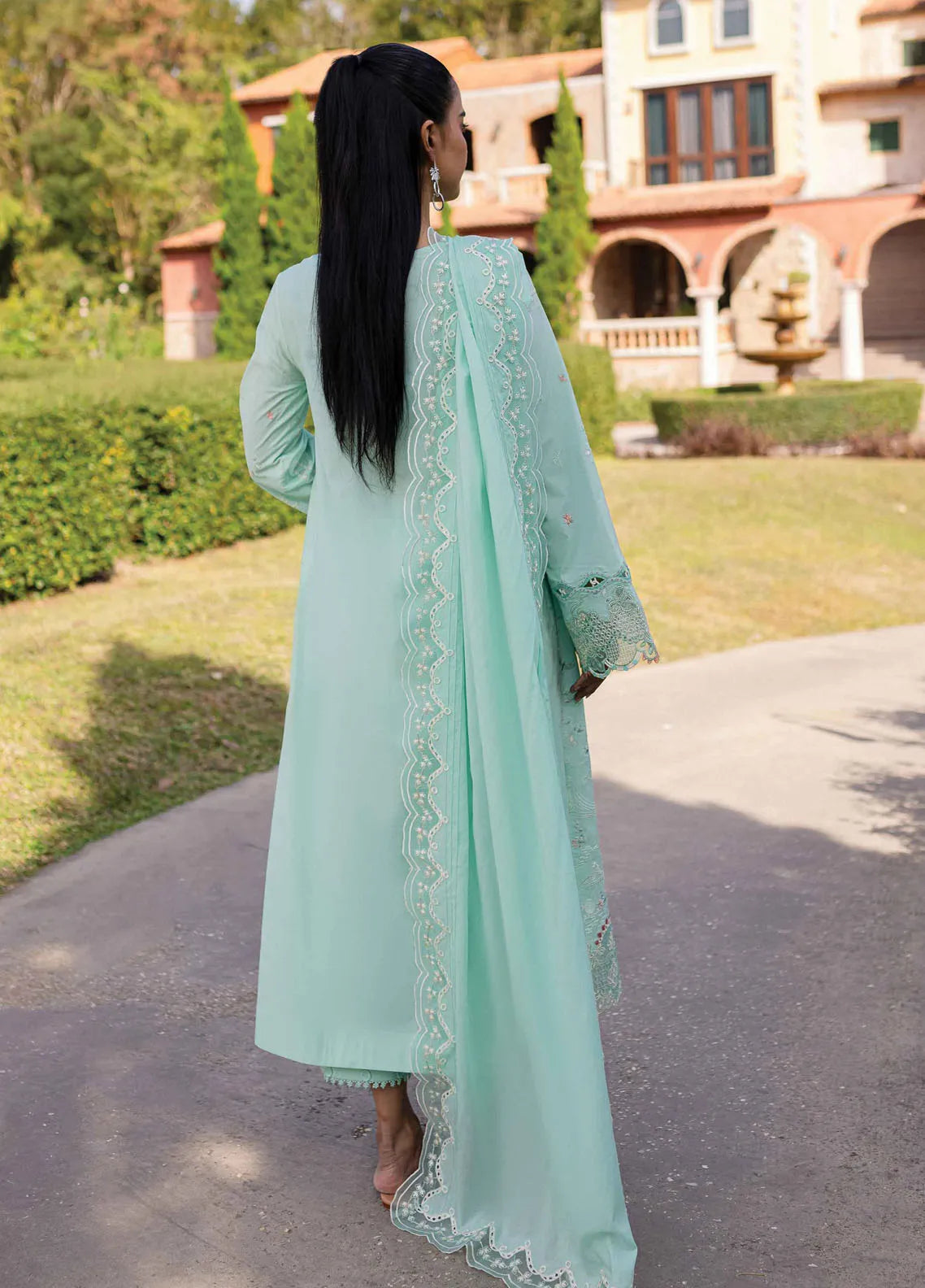 Qalamkar - Qline Unstitched Lawn Collection 2025 |QM-13 Helen