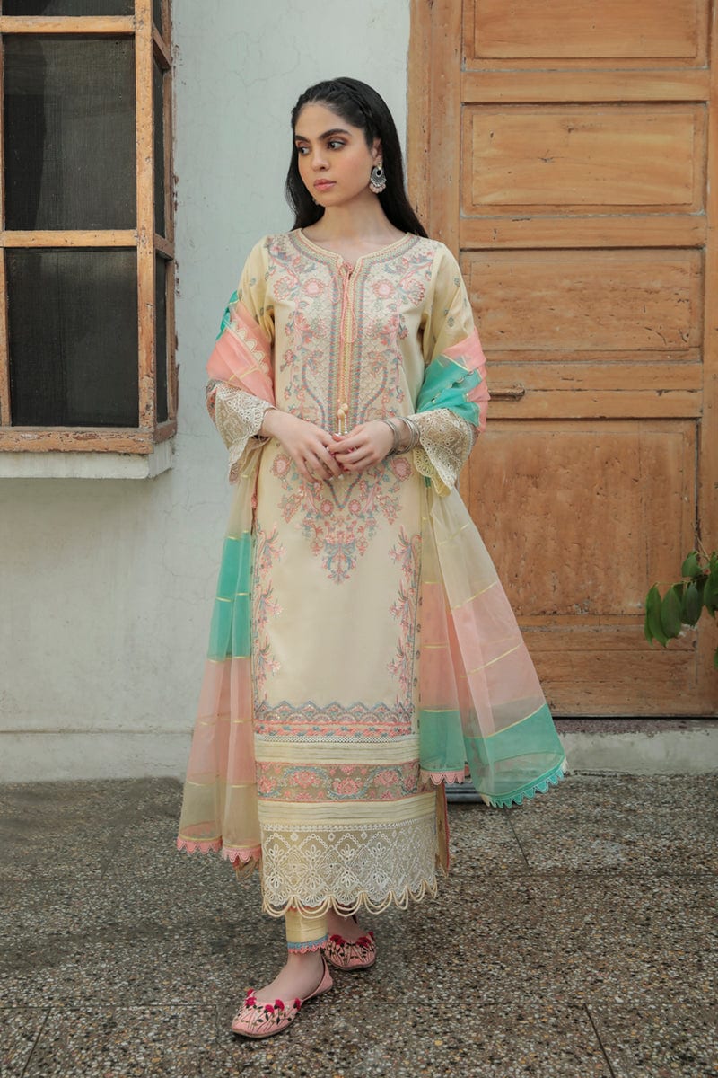 Qalamkar Dastak Qline Summer Lawn Collection 2022 | Asfa - Mirha Fashion