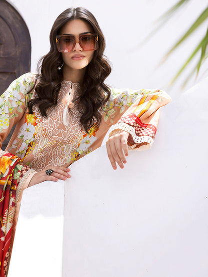 Roheenaz Lawn Collection 2024 | Island Escape
