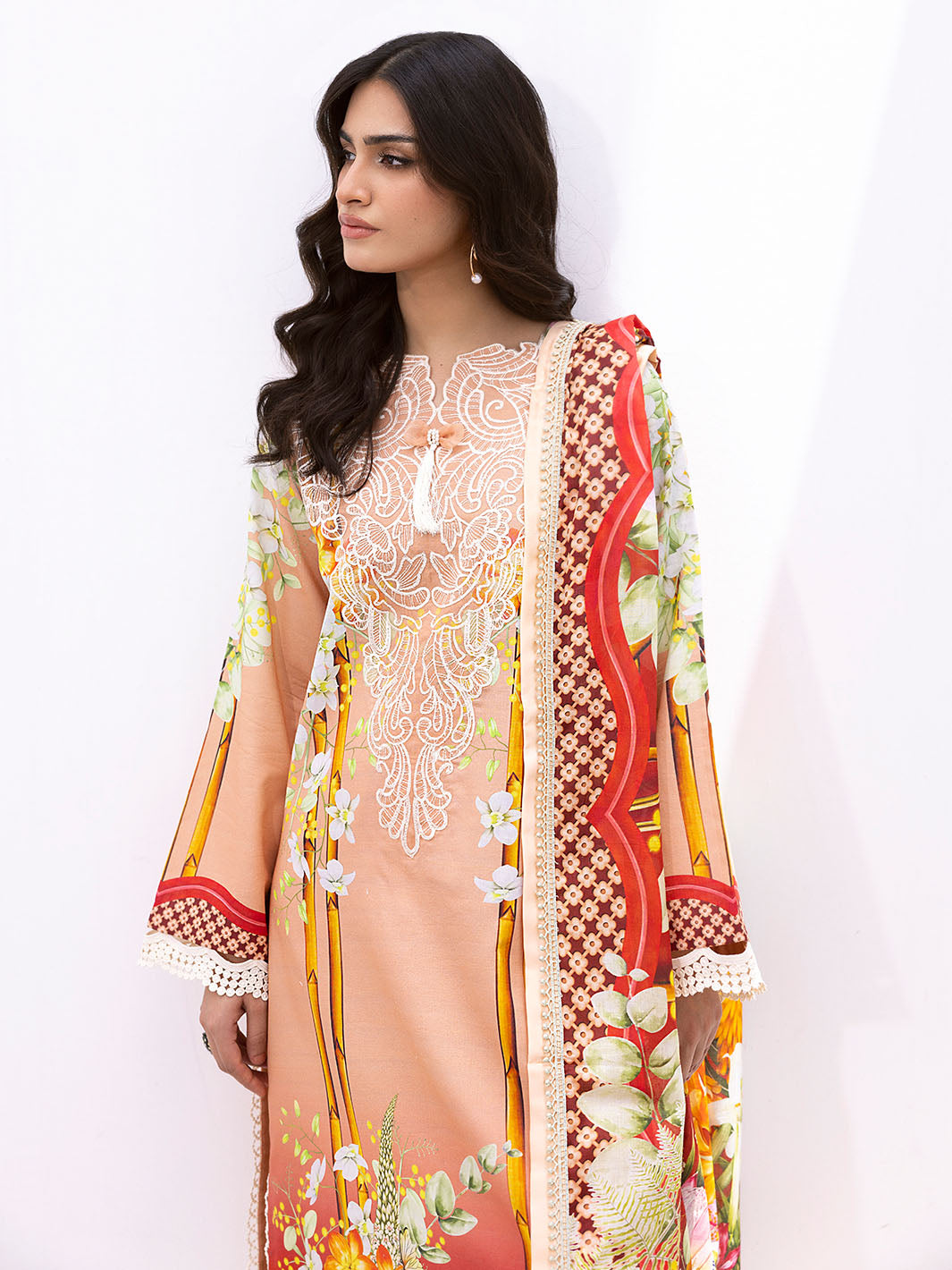 Roheenaz Lawn Collection 2024 | Island Escape