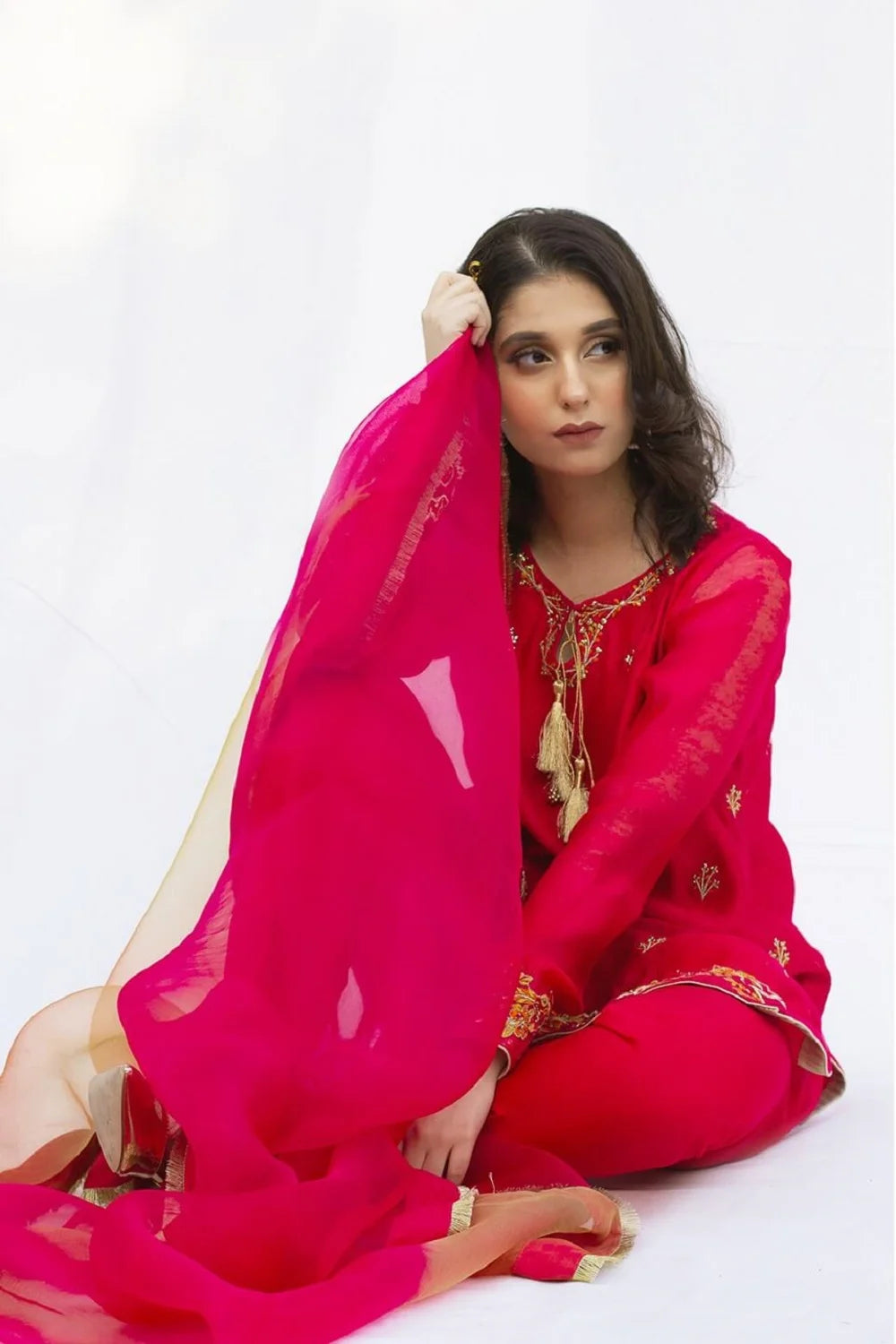 Sara Ahmad Rawaiyat Handwork Collection 2026 | RWF- 550