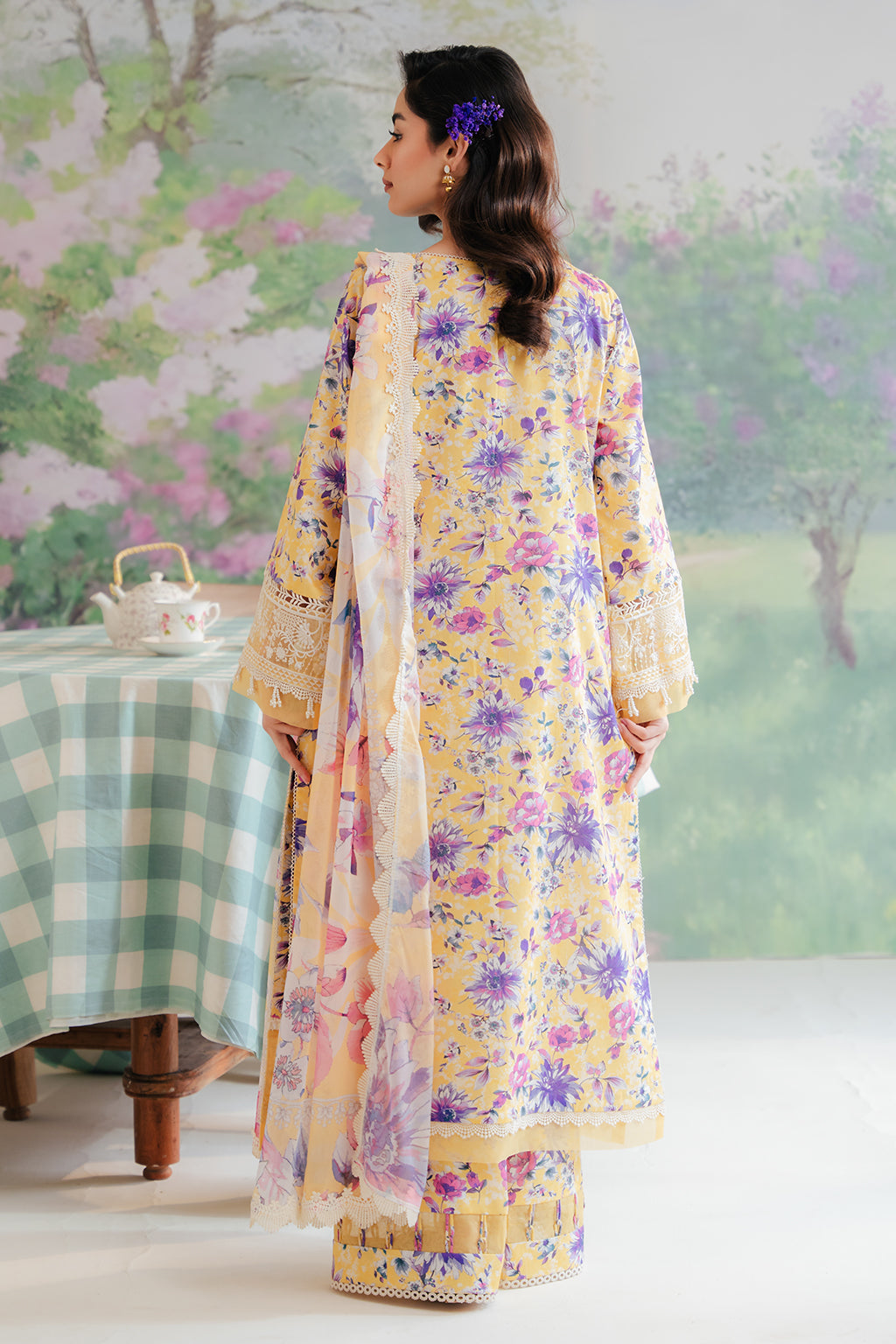 Afrozeh | The Floral Charm | Lawn Collection | Tuscany - Mirha Fashion