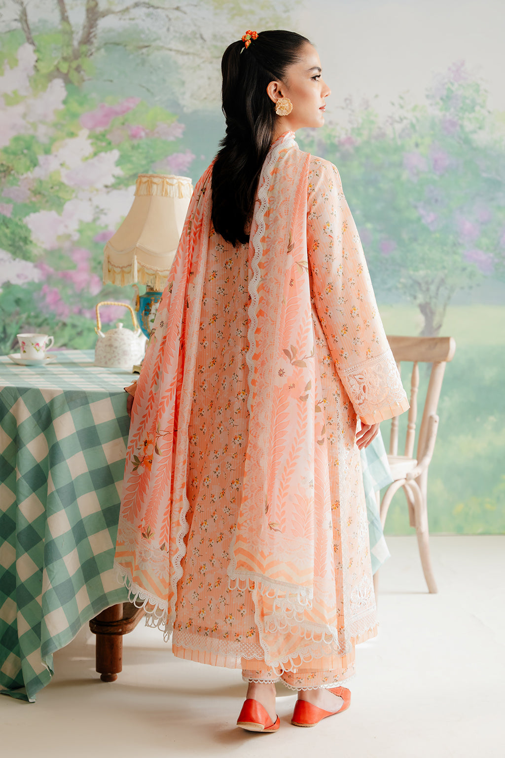 Afrozeh | The Floral Charm | Lawn Collection | BUTTERCUP - Mirha Fashion