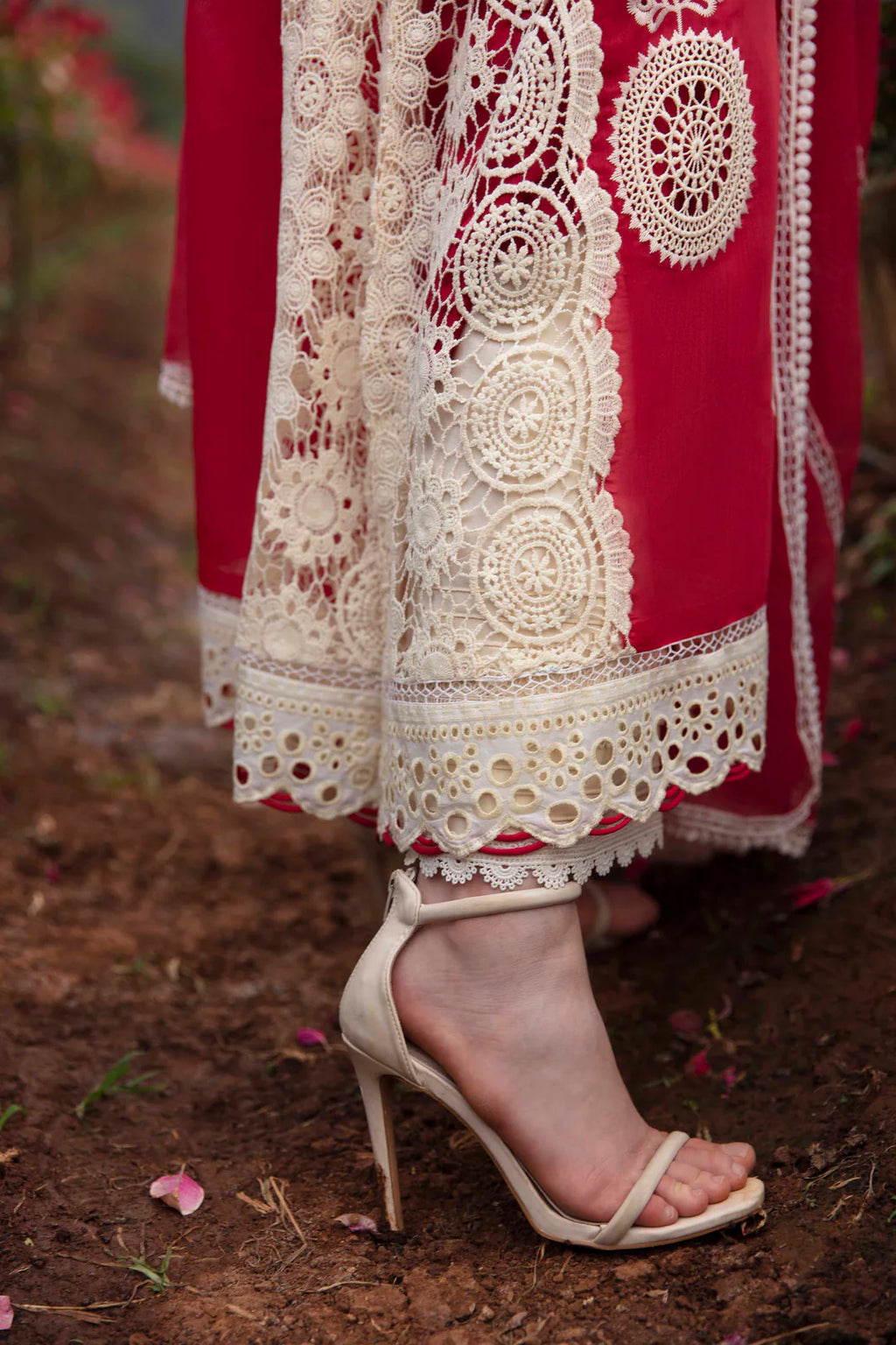 Sablev By ZRK Group Unstitched Luxury Lawn 2024 | Carnelian