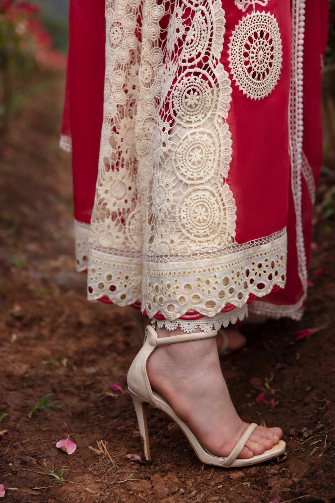 Sablev By ZRK Group Unstitched Luxury Lawn 2024 | Carnelian