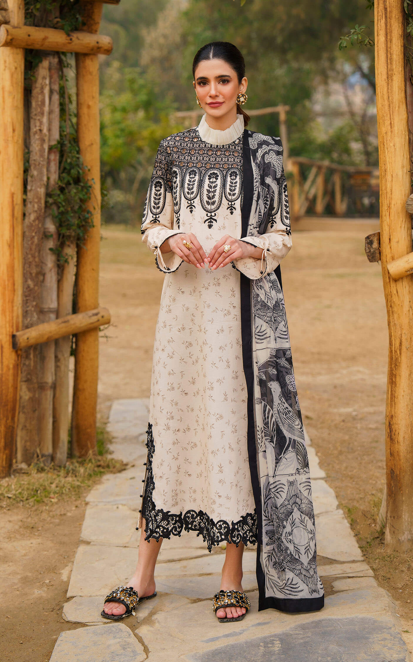 Asifa Nabeel Meraki Summer Collection 2024 | Snowdrop - Mirha Fashion