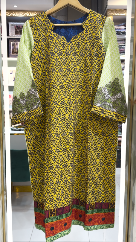 Asim Jofa Luxury Lawn Ready to Wear Collection | AL-7A - Mirha Fashion