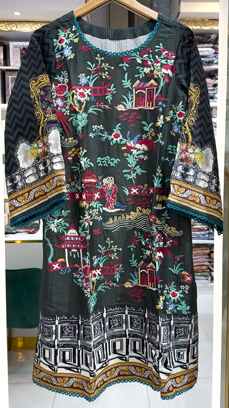 Al Zohaib Woven Shawl Ready to Wear Collection | D-4