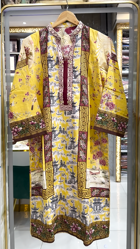 Shehla Chatoor Luxury Lawn Ready To Wear | SS – 8B - Mirha Fashion