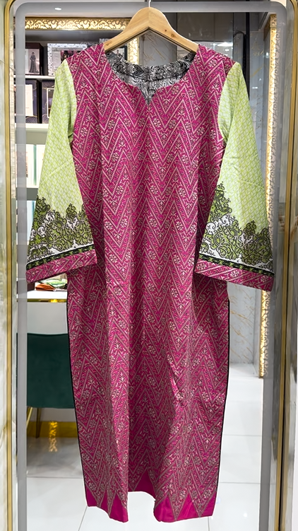Asim Jofa Luxury Lawn Ready Wear | AJL-2A - Mirha Fashion