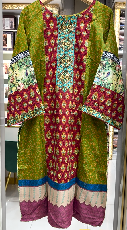 Asim Jofa Luxury Lawn Ready To Wear Collection | AJL-5B - Mirha Fashion