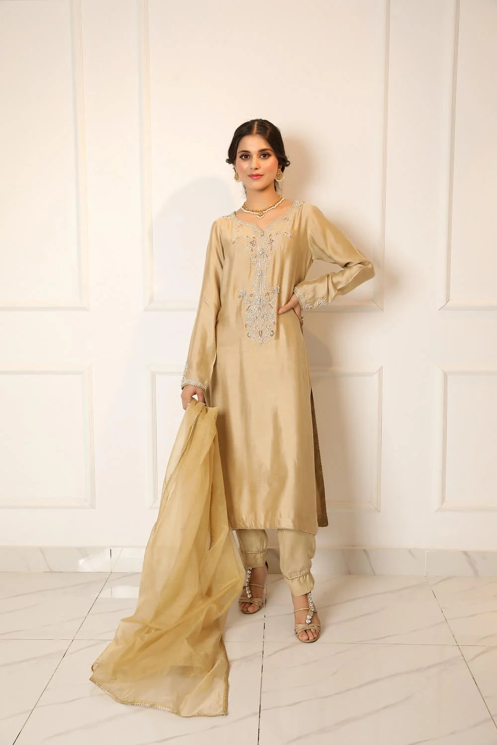Sara Ahmad Serene Handwork Collection 2026 | Sepia