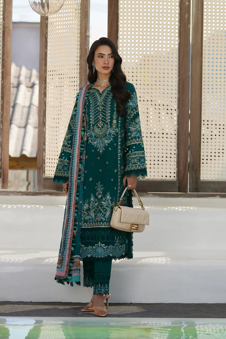 Liliana By Faiza Saqlain Luxury Lawn Collection 2024 | Milena
