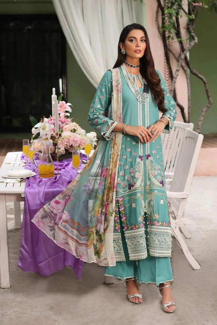 Elaf Embroidered  Luxe Luxury Lawn Collection | MILANI - Mirha Fashion