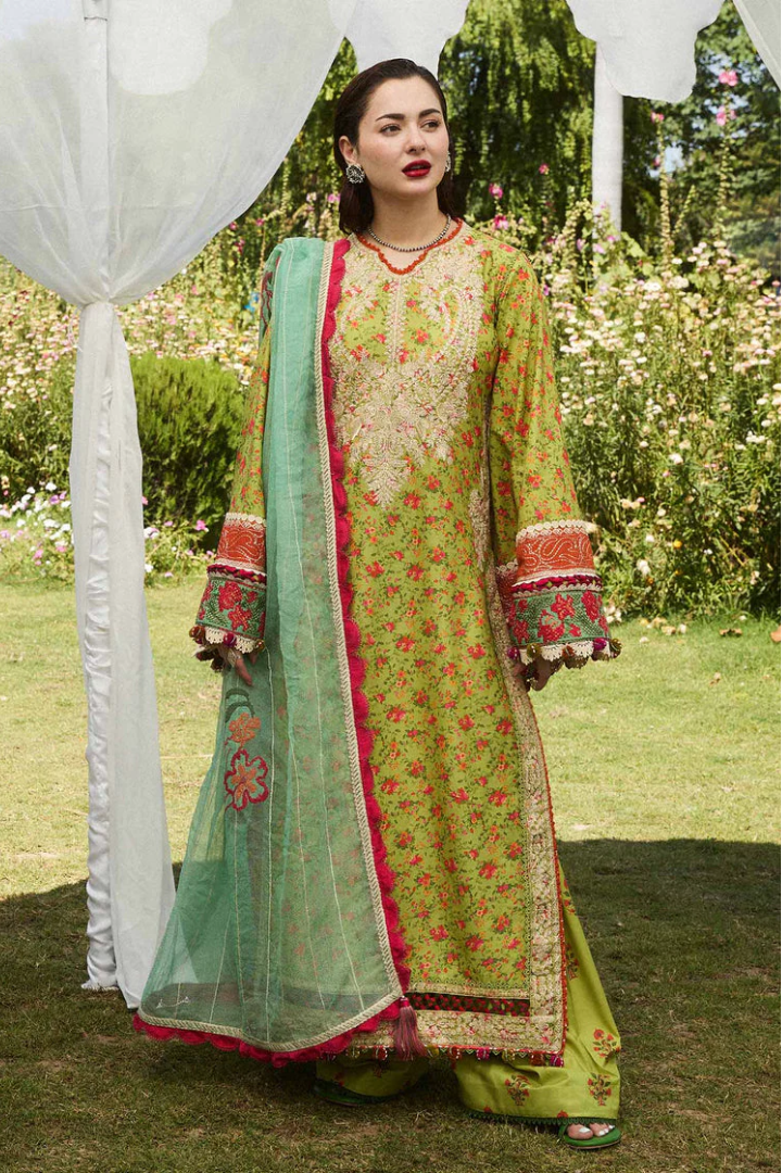 Hussain Rehar SS Luxury Lawn Collection 2024 | Shein 1