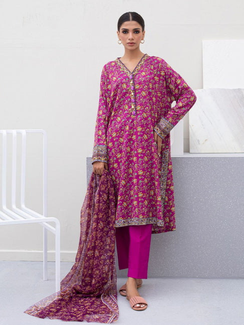 Zellbury 3-piece Printed Stitched Lawn 2023 | WUS23X30399