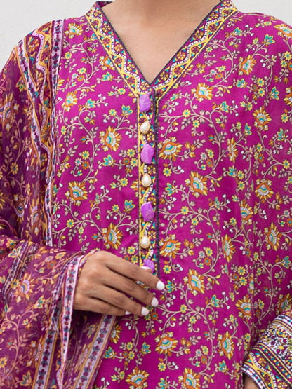 Zellbury 3-piece Printed Stitched Lawn 2023 | WUS23X30399