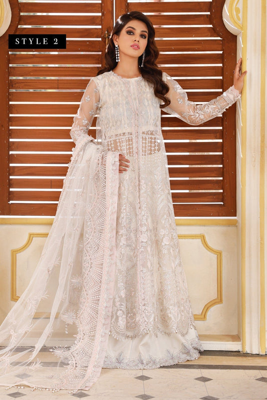 Xenia Pareesia Embroidered Unstitched 3Pcs Chiffon Collection  | JAANEM