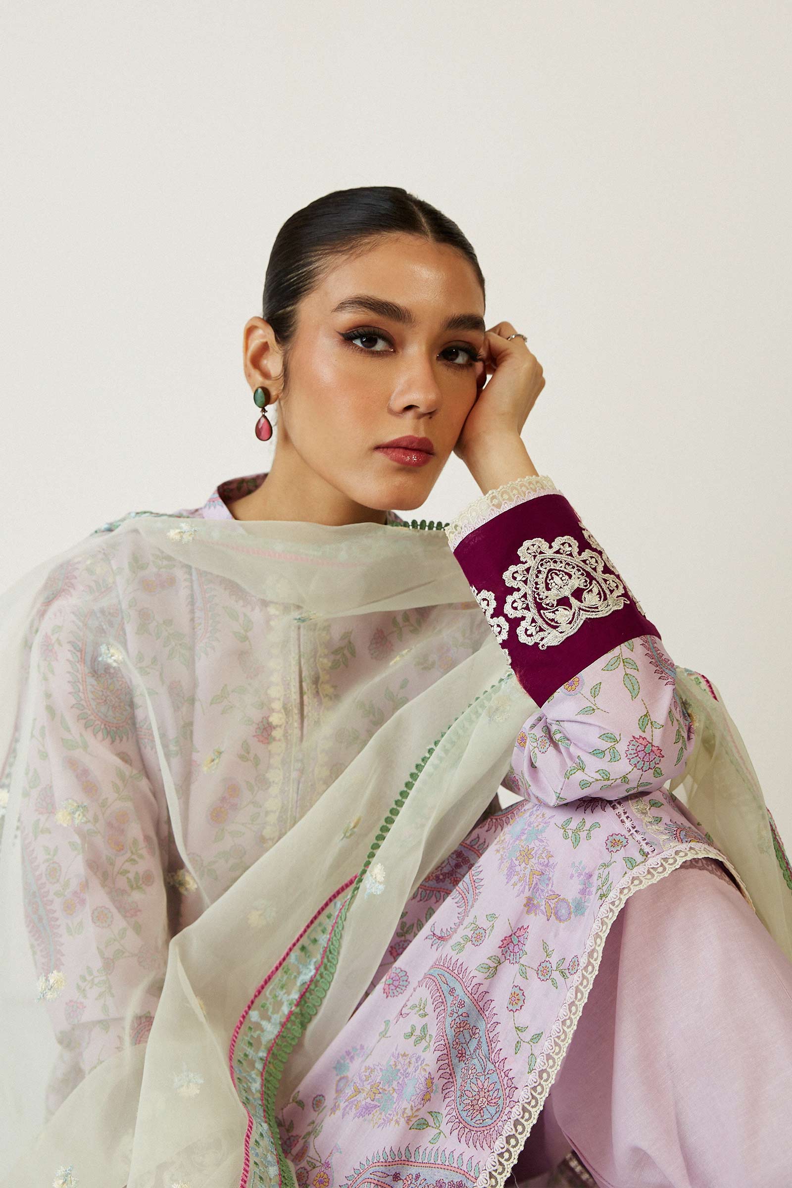 COCO By Zara Shahjahan  Lawn Collection 2023 | 3A