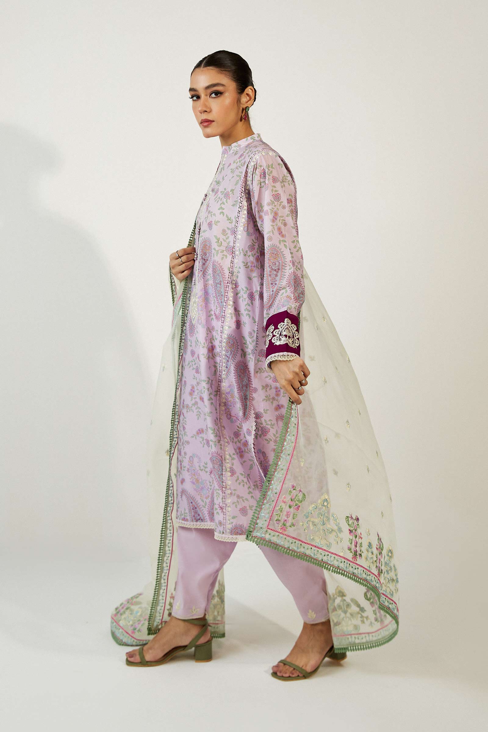 COCO By Zara Shahjahan  Lawn Collection 2023 | 3A