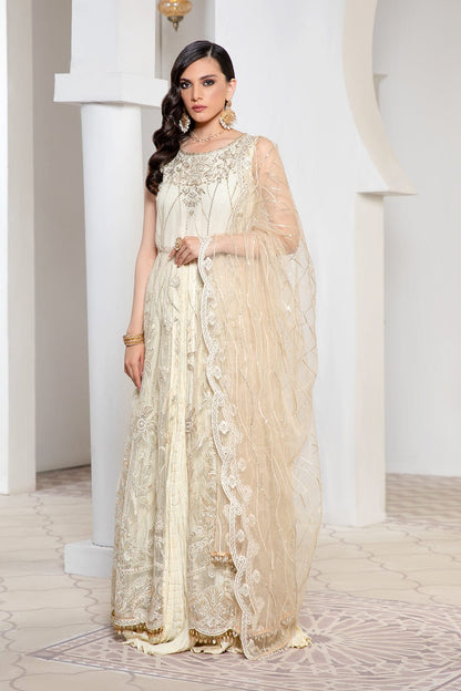 Zarif Pareesia Luxury Formal | IVORY