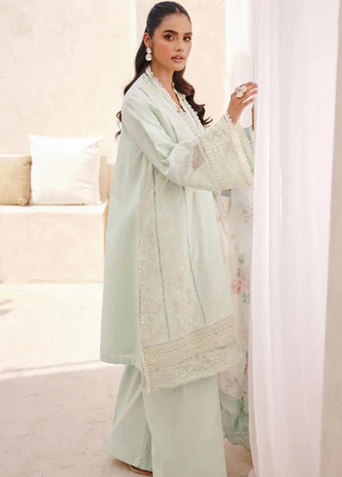 Amal By Motifz Embroidered Lawn Suits  MT23AM 3743-Zoe - Mirha Fashion